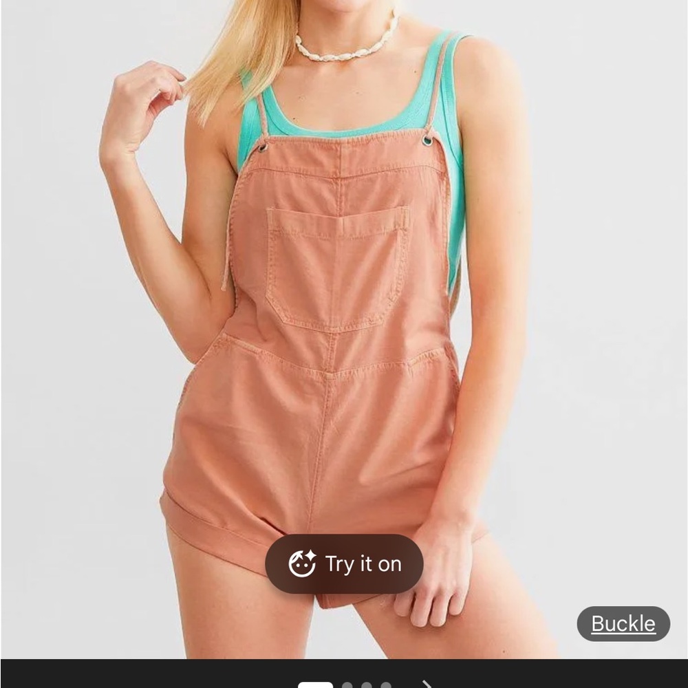 Billabong Peach Jumpsuit